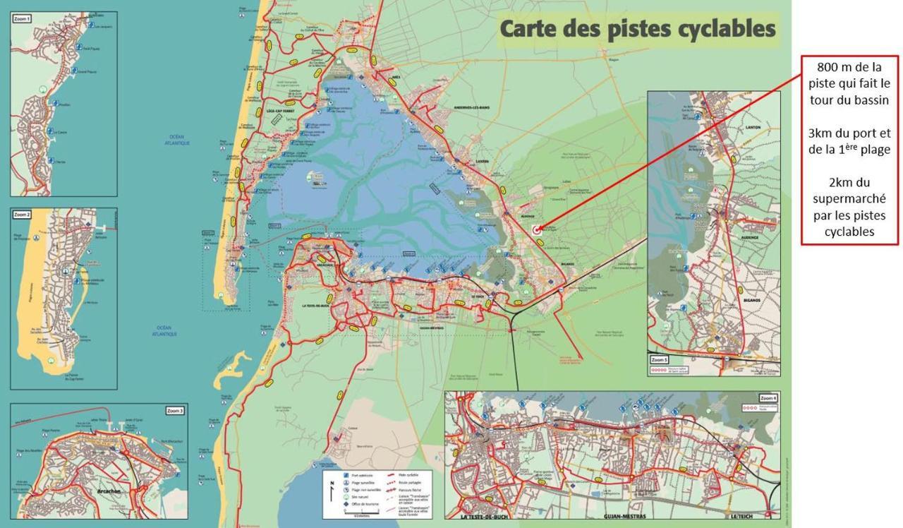 Gite Cala Verde Jardin, A 4Km De La Premiere Plage Audenge Extérieur photo